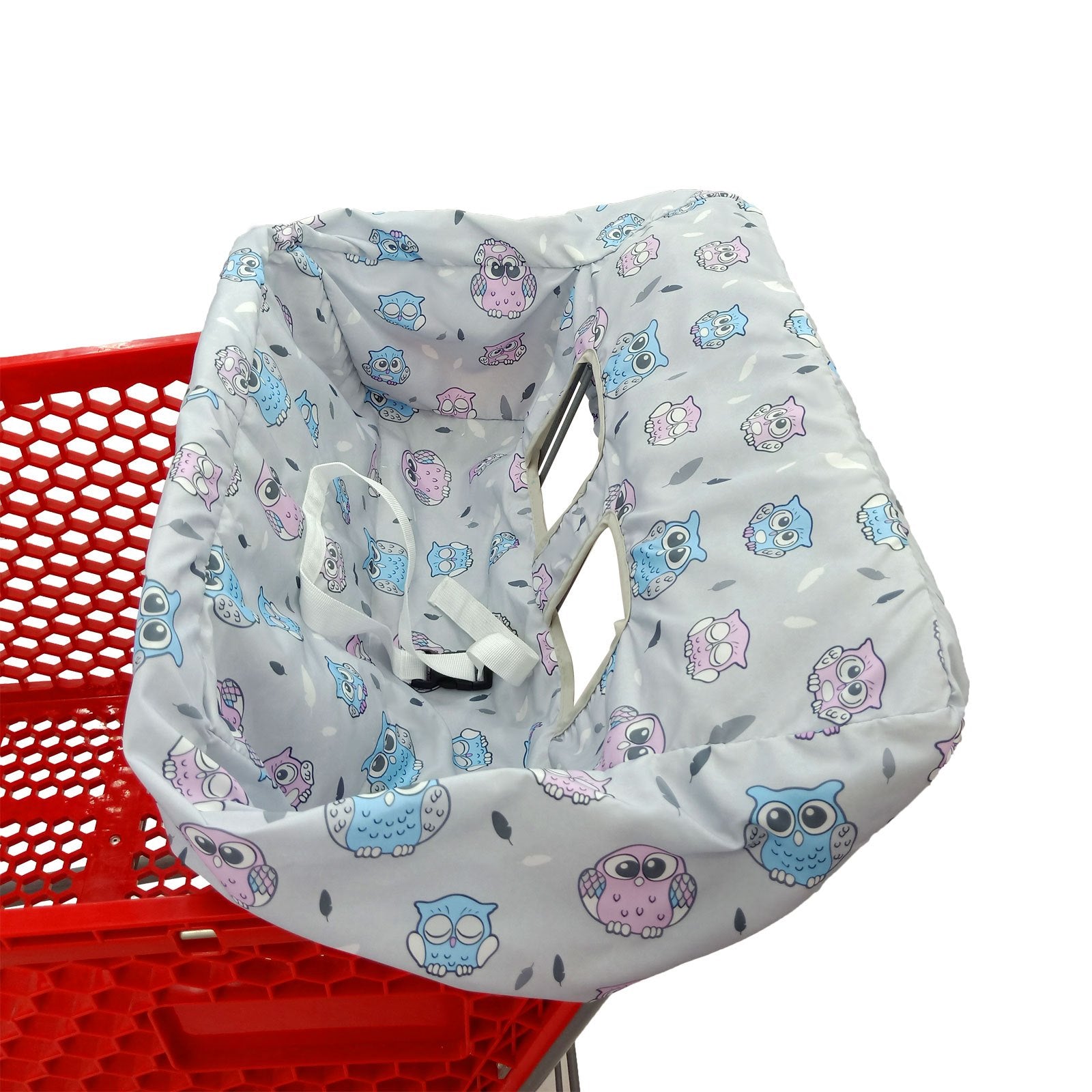 Waterproof Baby High Chair Cushion with Small Broken Flowers