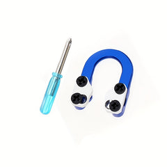 Durable Archery D Loop with Metal U Nock and Buckle Release