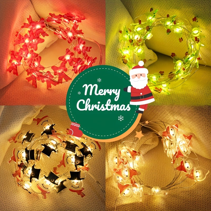 20 Lamp Beads Christmas Copper Wire Light String Decoration