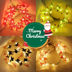 20 Lamp Beads Christmas Copper Wire Light String Decoration