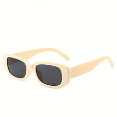 Square Sunglasses Men Women Wide Temple Glasses UV Blocking