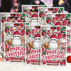 10pcs Christmas Gift Bags Cartoon Pearl Film Halloween Christmas Eve
