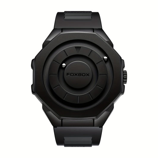 Foxbox Retro Magnetic Watch Unisex Stainless Steel Case & Band