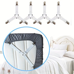 Adjustable Triangle Bed Sheet Holders Clips