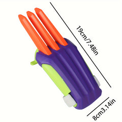 Stretchable Radish Paw Print Interactive Toy