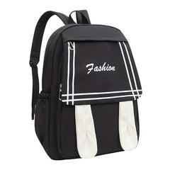 Kids Large Capacity Backpack Travel Schoolbag Flip Pocket Backpack