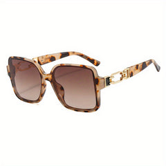 Large Square Frame Sunglasses For Women Men UV400