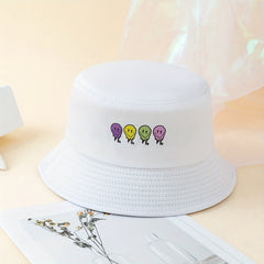 Men's Melting Happy Face Fisherman Hat