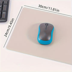 Faux Leather Mouse Pad Small Office Computer Notebook Mouse Pad