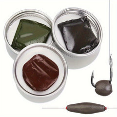 15g Tungsten Putty Mud Box Sinker Rig Carp Fishing Terminal Tackle