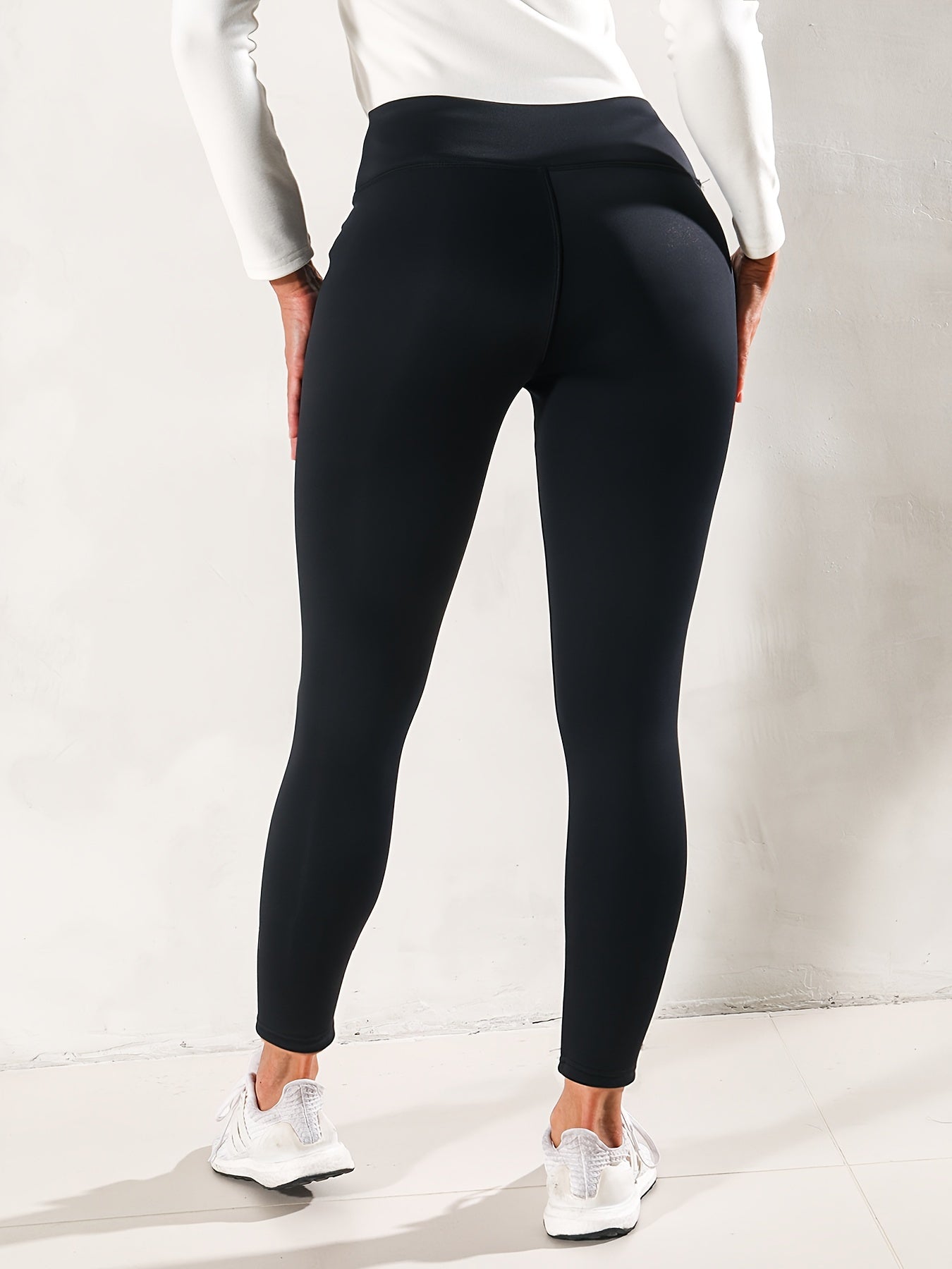 Yoga Fleece Warm Running Fitness Leggings Women's Activewear