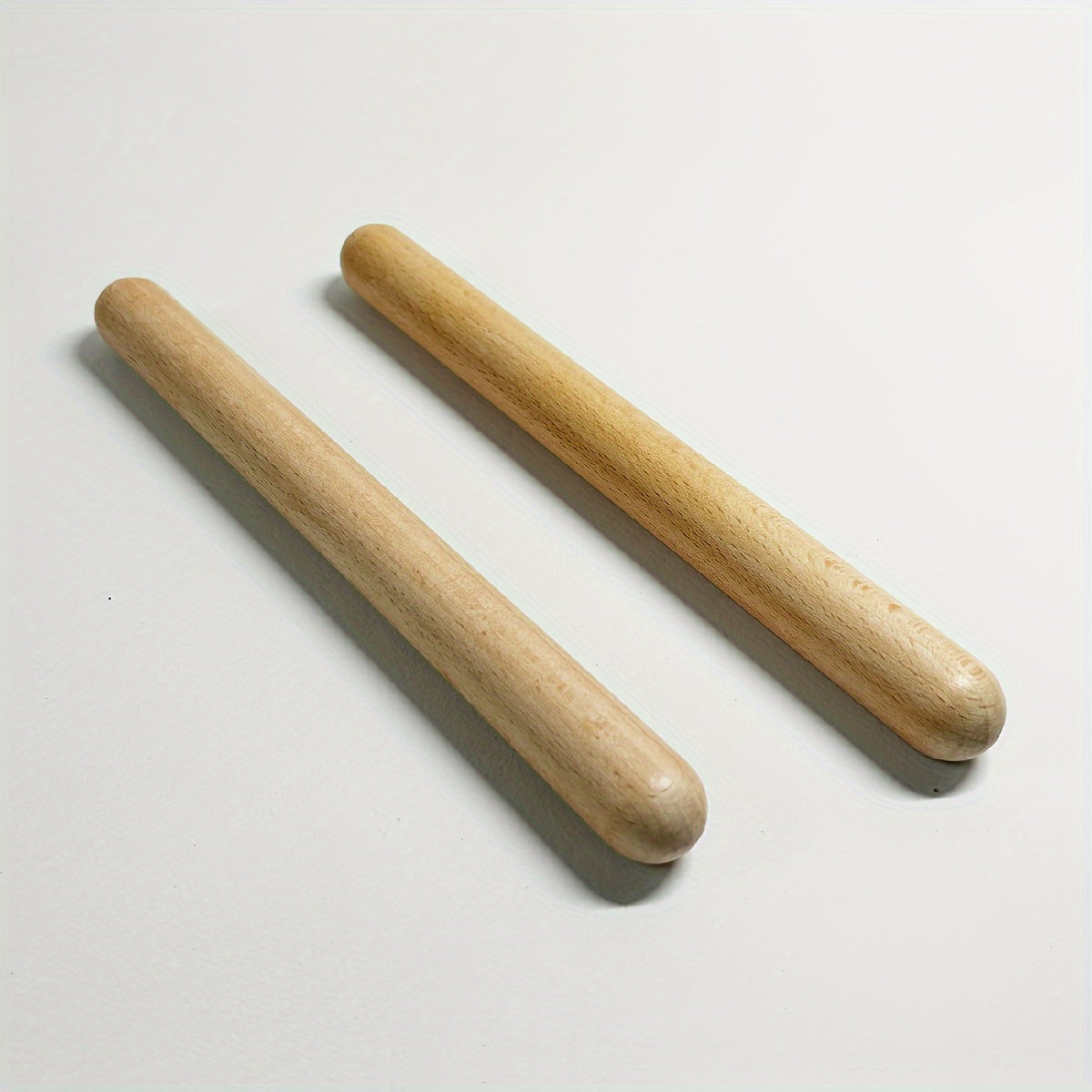 2pcs Orff Musical Instrument Natural Drum Stick Rhythm Resonance Stic