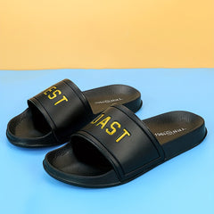 Men's Non Slip Slides 'West Coast' Casual Slippers for Indoor Outdoor Beach