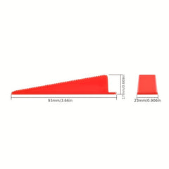 100pcs Reusable Tile Leveling Wedges for 1/8, 1/16, 1/32 Gasket & System Kit