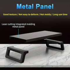Metal Monitor Stand Riser for Desktop Laptop Computer Printer