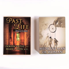 Past Life Tarot Cards Oracle Deck QR Guidebook Box