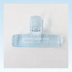 Acrylic Clip Stationery Holder Large Clip
