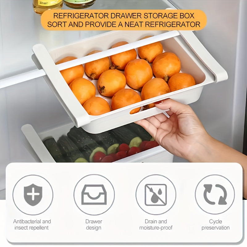 12 grid Refrigerator Storage Box Pull out Type Egg Box