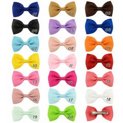 20pcs Bow Hair Clips for Kids