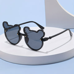 Kids Bear Shaped Sunglasses UV Protection With Box