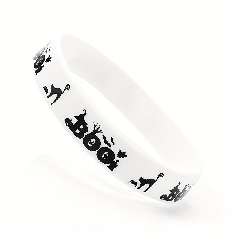 Halloween Bracelet Carnival Night Western Traditional Ghost Party Silicone Brace