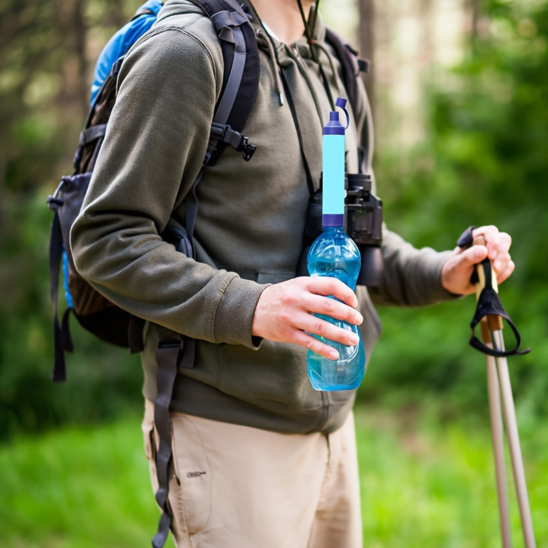 Outdoor Water Filter Emergency for Camping Hiking Backpacking