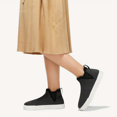Wave Pattern Slip-on Casual Sneakers For Women