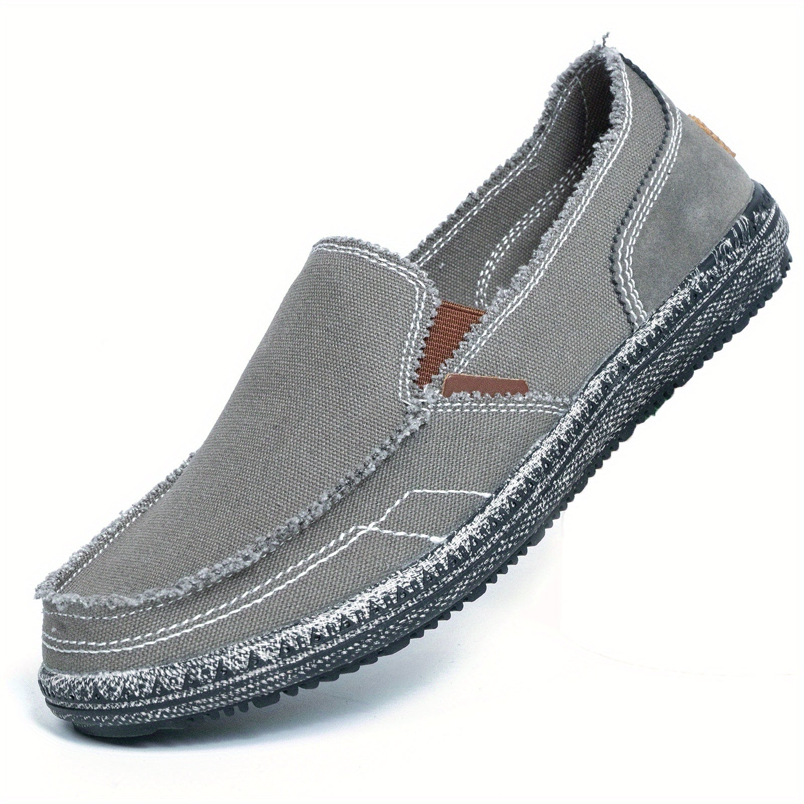 Men's Breathable Slip On Canvas Sneakers