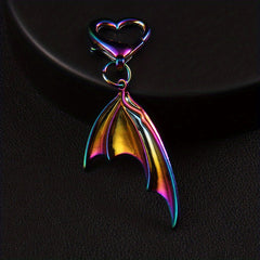Y2K Colorful Fishtail Keychain For Girls Bag Pendant