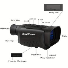 Monocular Night Vision 8X Digital Zoom 2.5KD HD Night Vision