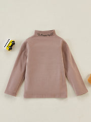 Letter Pattern Long Sleeve T shirt for Toddler Boy