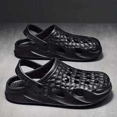 Men's Closed Toe Clogs Slip-On Sandals Soft Sole Outdoor Garden Shoes