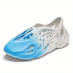 Men's Hollow Out Foam Clogs Slippers Non Slip Beach Sandals