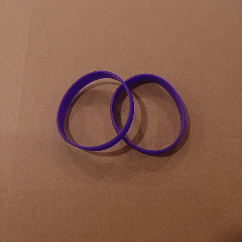 2pcs Silicone Bracelet Decoration