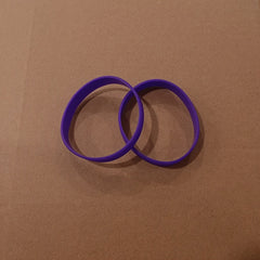2pcs Silicone Bracelet Decoration