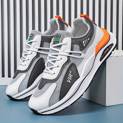 Men's Air Cushioned Lace-up Sneakers