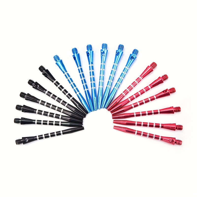 12pcs Aluminum Alloy Darts Shafts 53mm 2BA Thread Replacement
