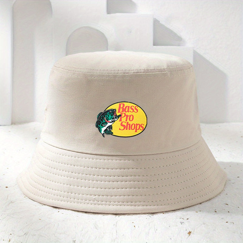 Fish Print Bucket Hat Bright Candy Unisex Basin Hat Hip Hop Couple Beach Hats