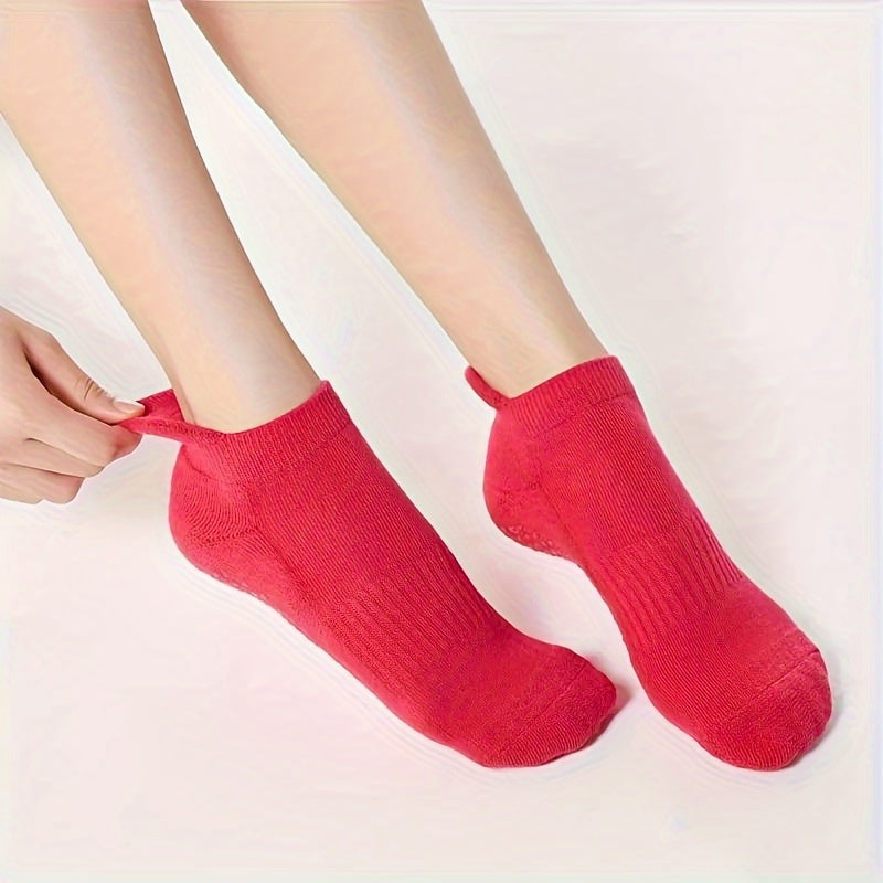 Non-slip Breathable Yoga Socks with Extra Grips for Barre Ballet Pilates Fitness