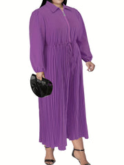 Casual Jumpsuit Women's Solid Zipper Drawstring
