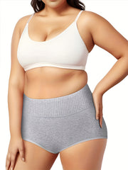 Solid High Rise Tummy Control Panty