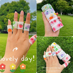 5pcs Sports Finger Guard Basketball Badminton Baseball Comfortable 0.98in