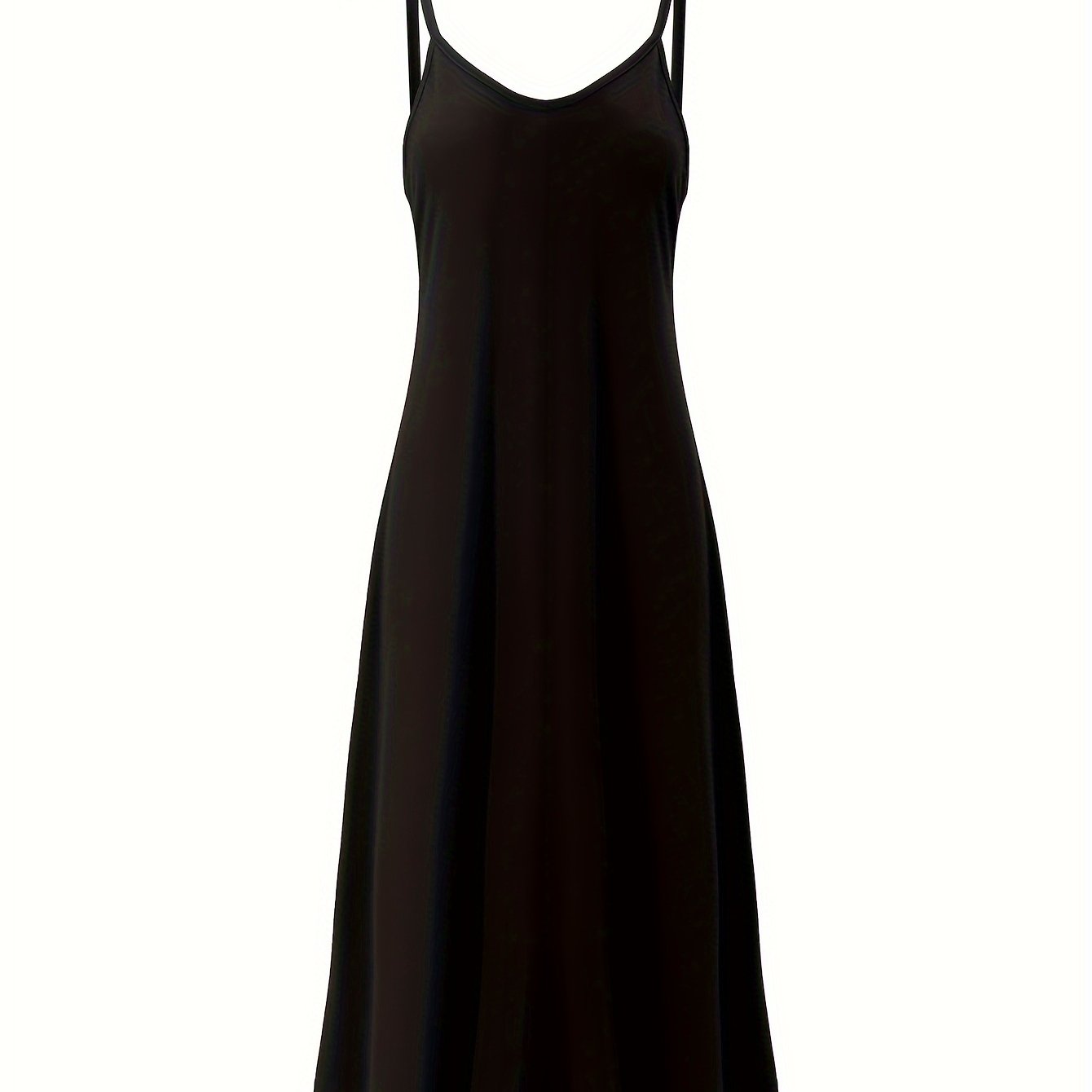 Comfy Crew Neck Slip Home Dress Women's Loungewear