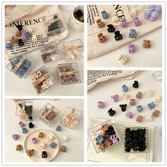 10pcs Style Hair Grab Mini Side Hair Clip Small Versatile Headdress
