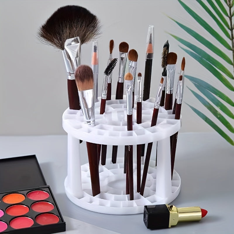 49 Grid Pen Holder Makeup Brush Storage Rack Organizer
