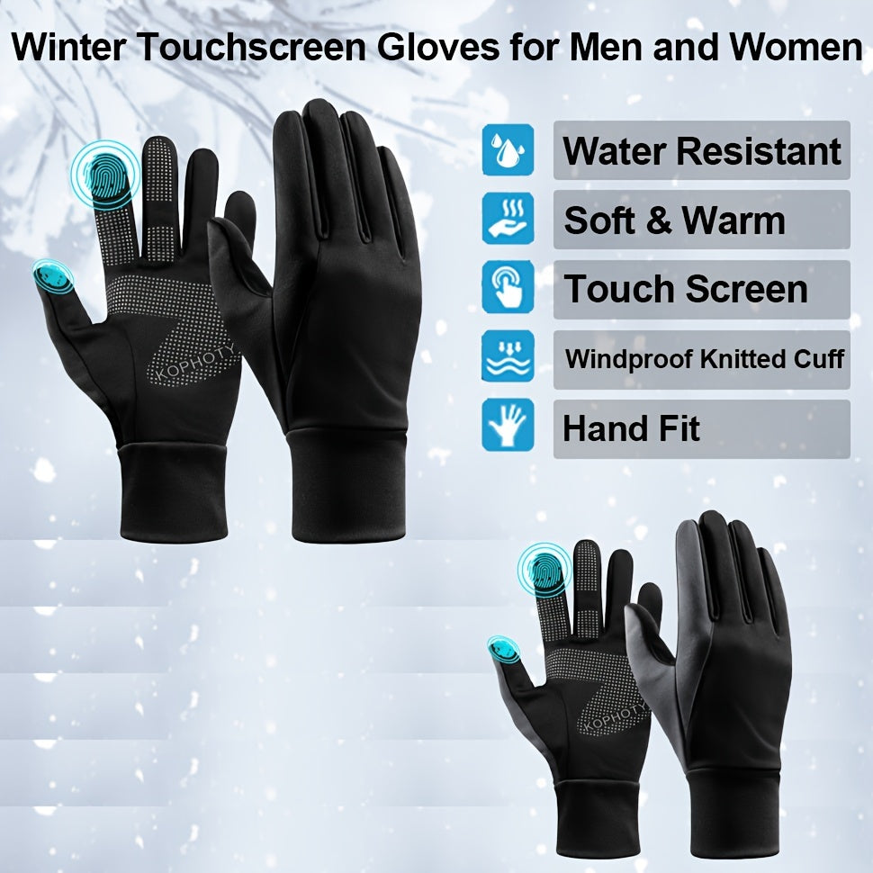 Winter Warm Touch Screen Gloves for Men and Women