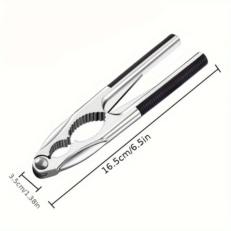 Stainless Steel Walnut Clip for Kitchen and Outdoor Use