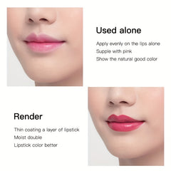 Avocado Nude Lip Balm Lipstick with Vitamin E Moisturizing