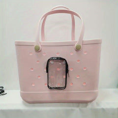 Transparent Hanging Beach Bag Organizer Waterproof Tote Travel Accessories