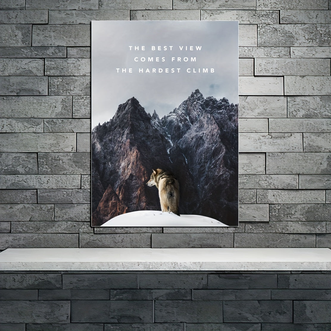 Modern Wildlife Landscape Art Painting Sticker for Kids
